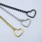collier cadenas coeur​ 4