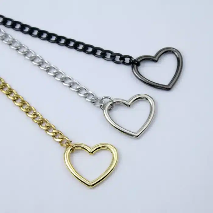 collier cadenas coeur​ 4