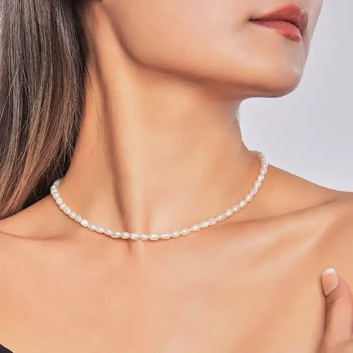 collier grain de riz​ 5
