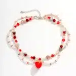 collier fantaisie fraise 5
