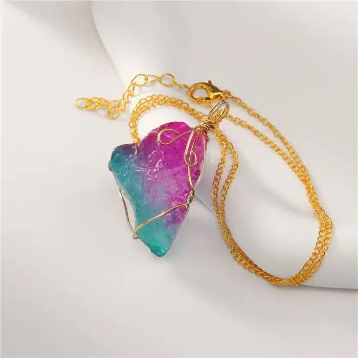 collier pierre multicolore 15