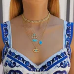collier avec oeil grec​ 6