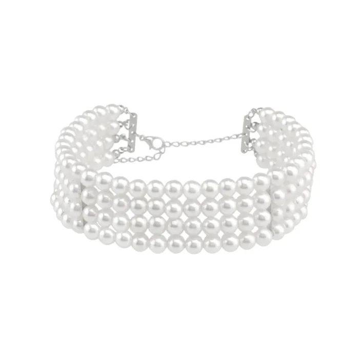collier perle 3 rangs fantaisie 3