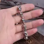 collier homme plusieurs cranes 3